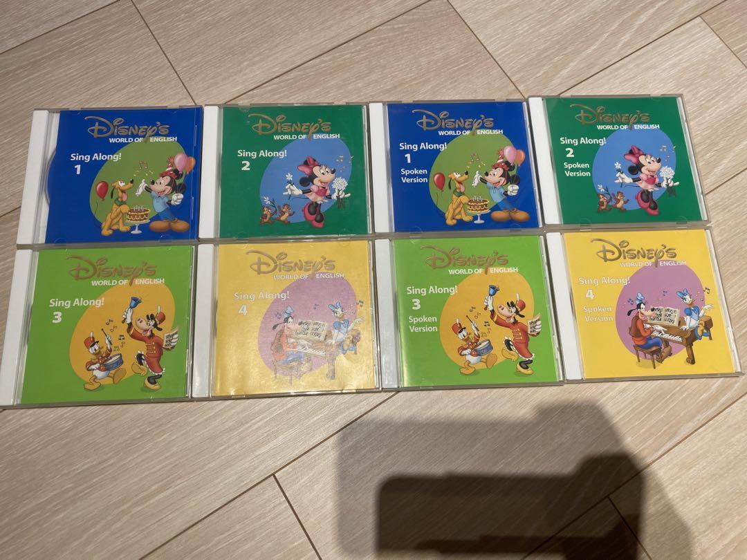 DWEディズニー英語システムシングアロングCD 絵本ガイド - メルカリ