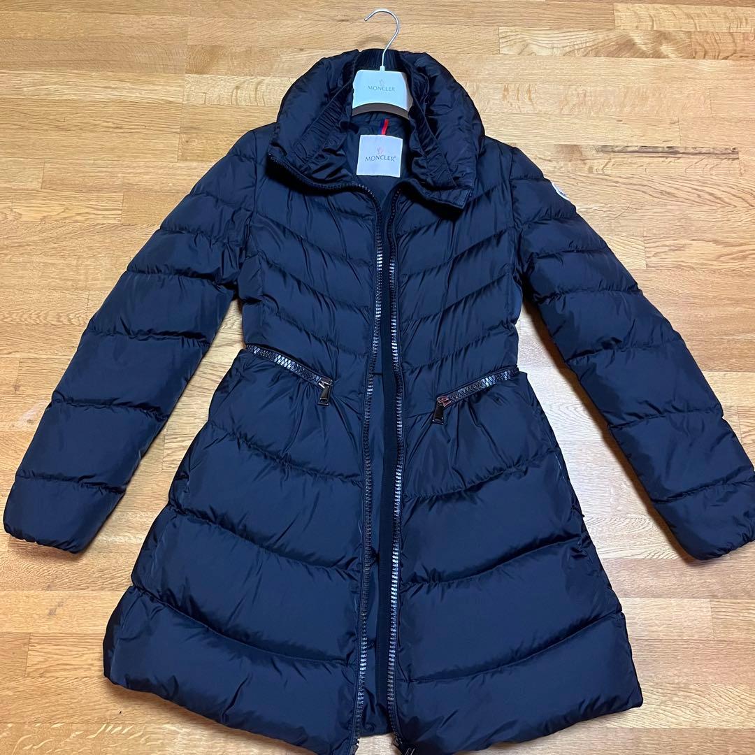 モンクレール MONCLER ダウンコート ミリエロン サイズ0 ブラック