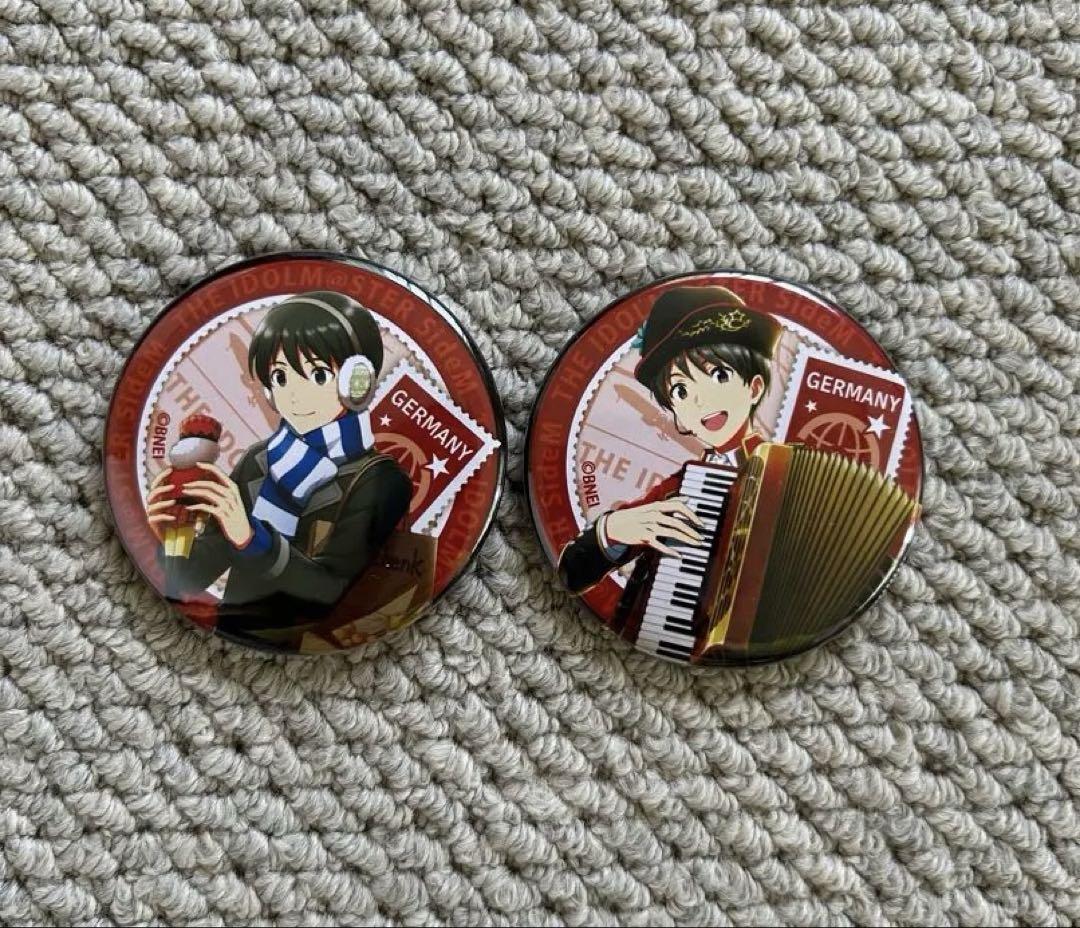 アイドルマスターSideM 冬美旬 缶バッジ WORLD TRE@SURE - メルカリ