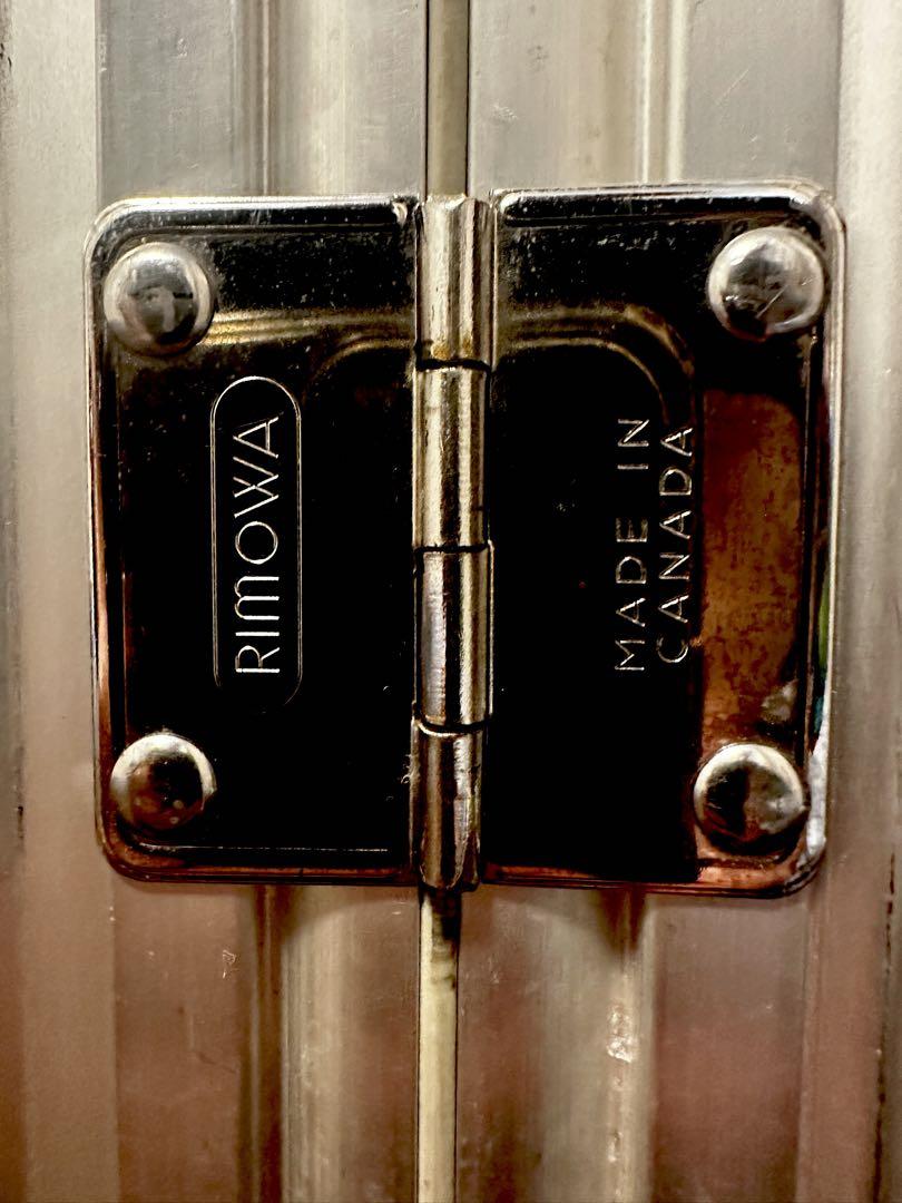 bogy6 RIMOWA シルバー トパーズ64L 4輪　キャリーケース