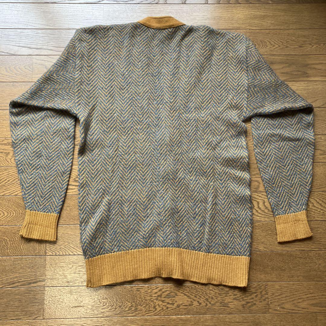 クリスチャンディオール　カーデガン　メンズ　アルパカ50% Lサイズ