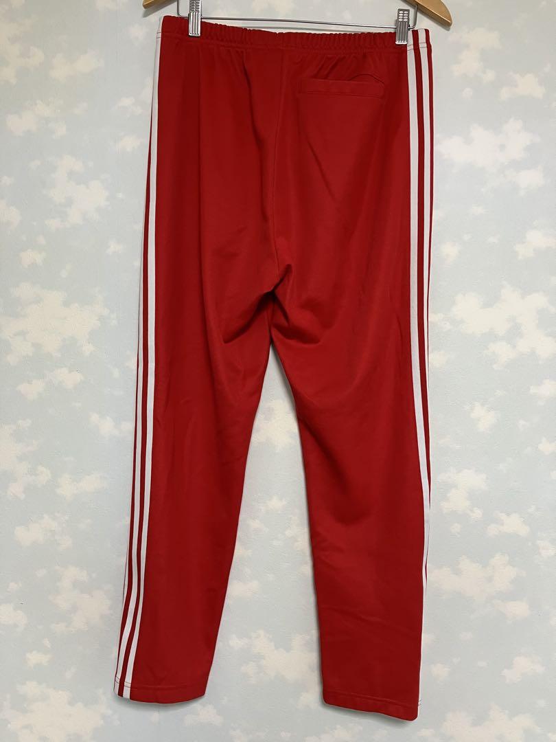 Adidas アディダス ベッケンバウアートラックパンツ レッド Lサイズ