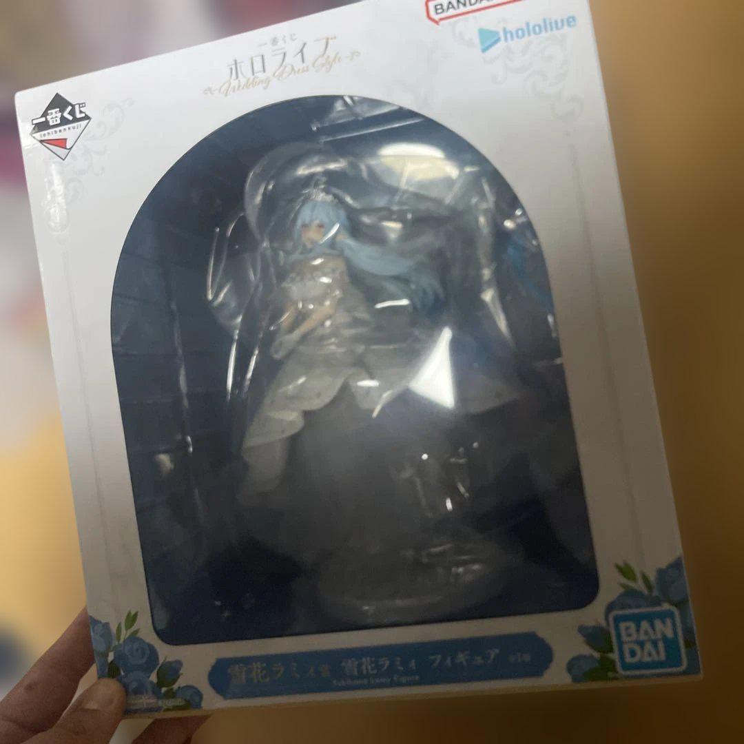 一番くじ　ホロライブ　雪花ラミィ ウエディングドレス フィギュア