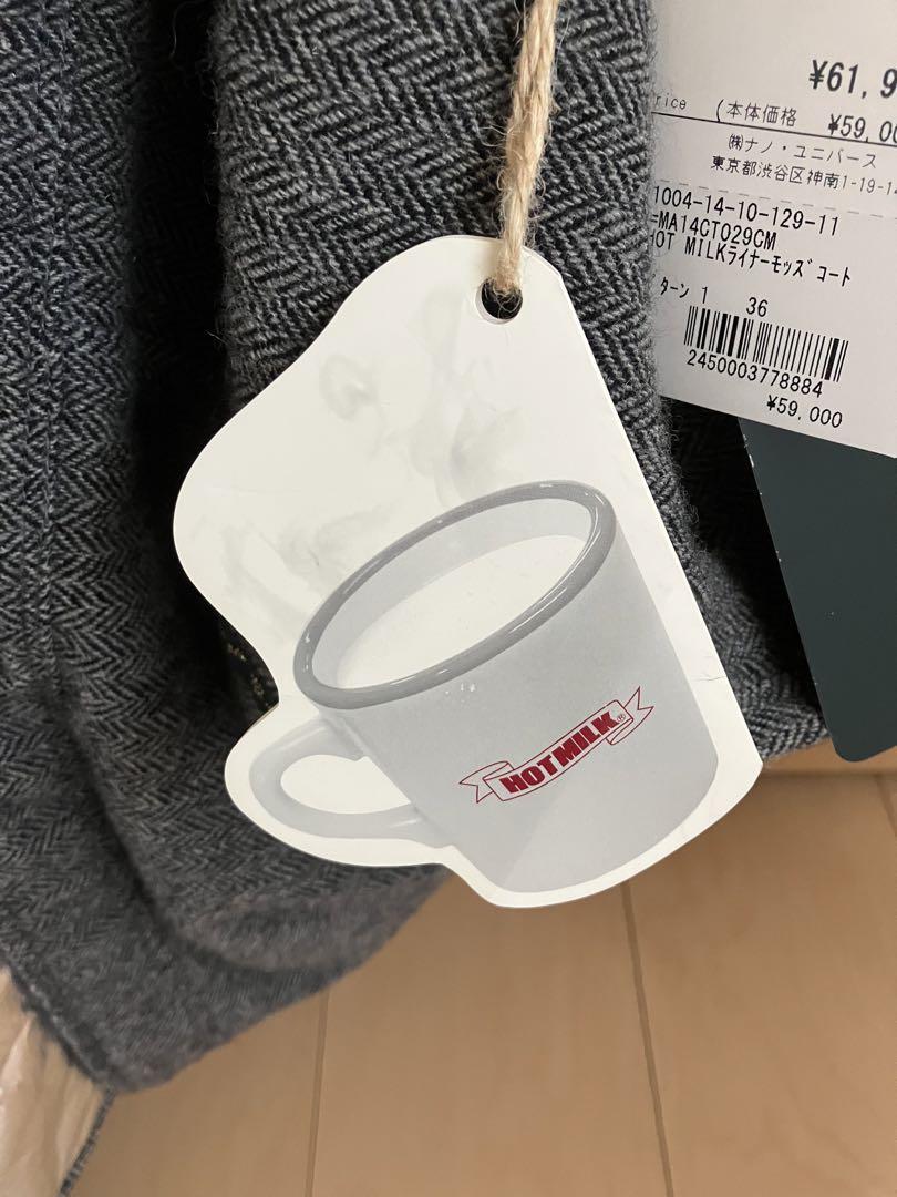 HOTMILK ✖️ナノユニバースライナーモッズコート