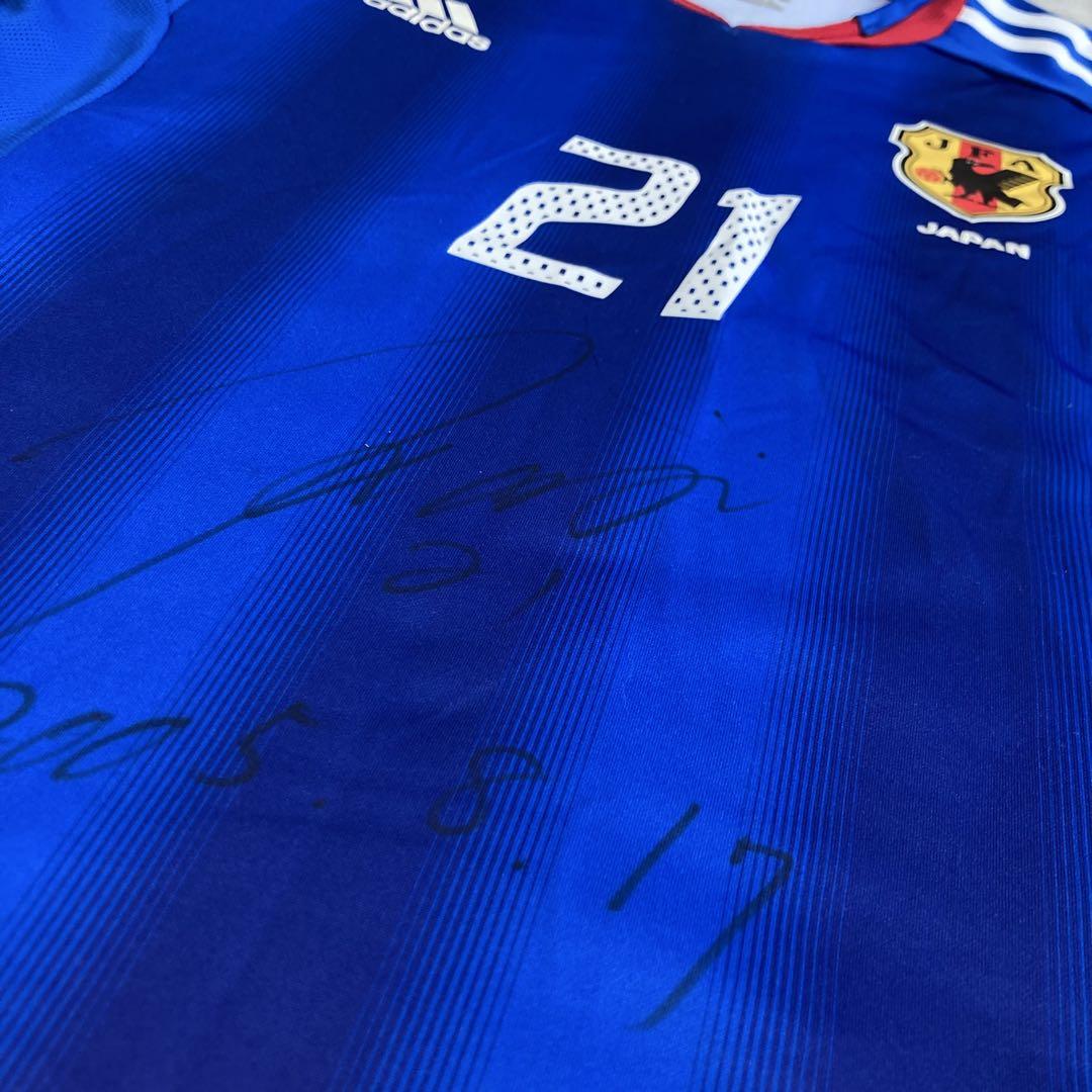 【希少】加地亮　日本代表 サッカーユニフォーム KAJI 21