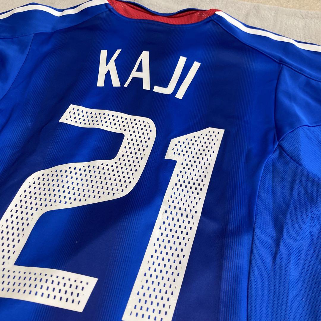 【希少】加地亮　日本代表 サッカーユニフォーム KAJI 21