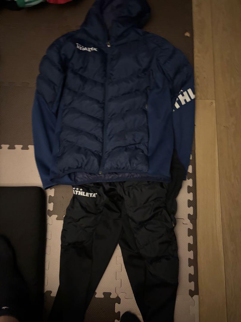 ATHLETA ダウンジャケット＆パンツセット