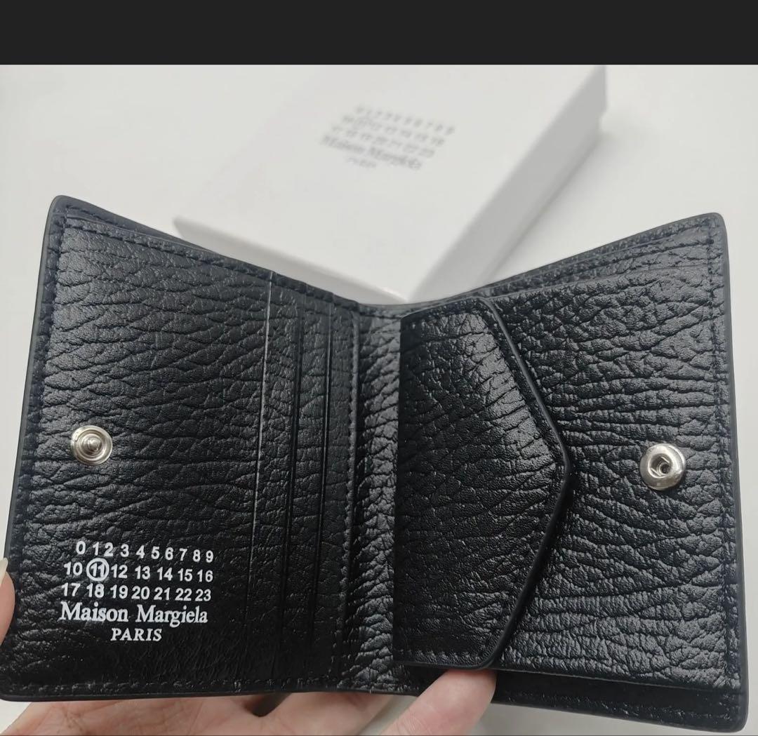 マルジェラ　二つ折り財布　ミニウォレット