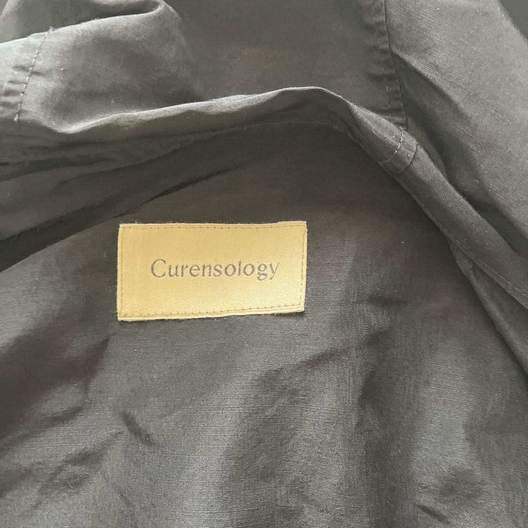 【ほぼ新品】カレンソロジー Curensology ナイロンラミーブルゾン