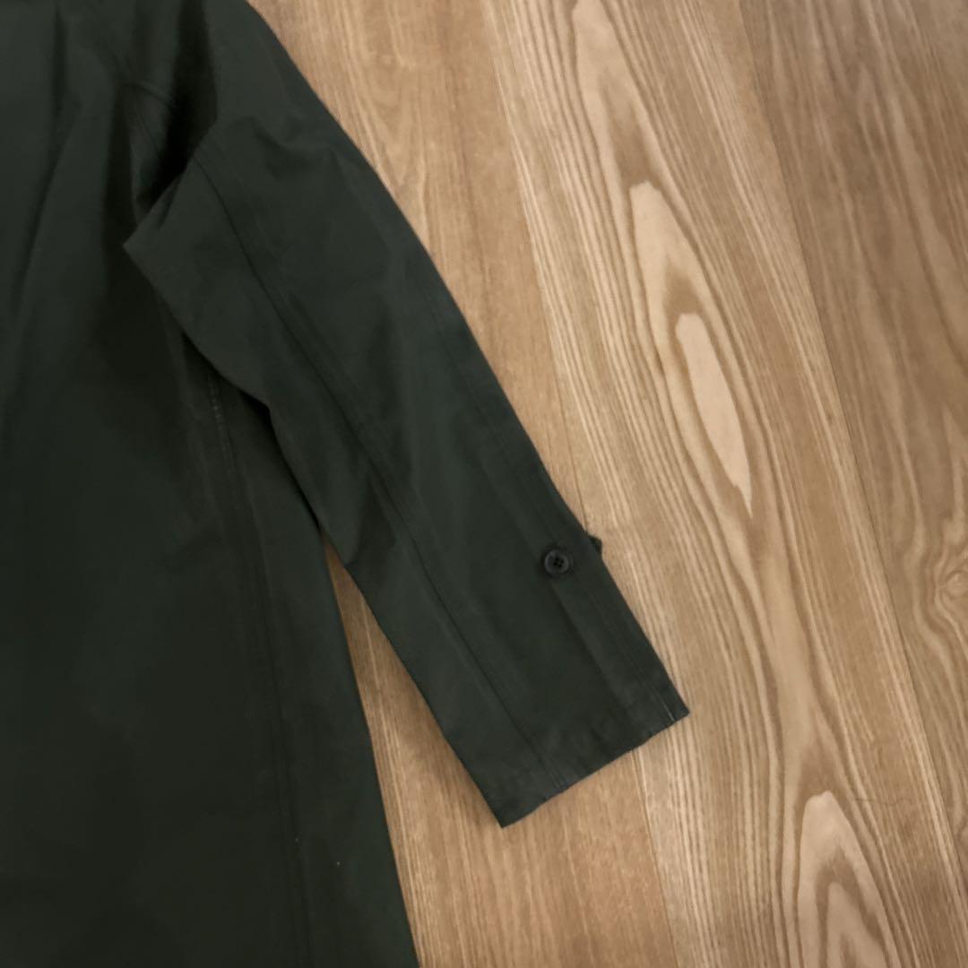【nanamica】GORE-TEX ステンカラーコート カーキ