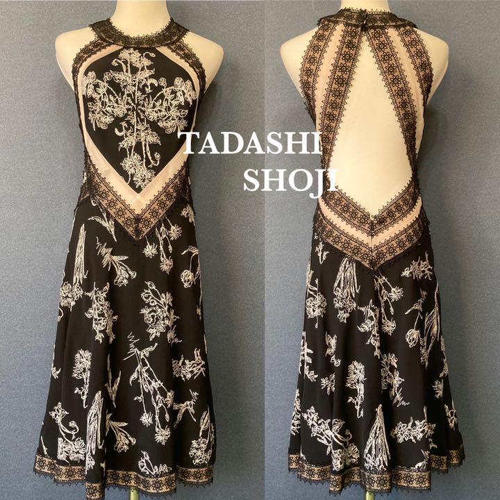 15410円 卓越 未使用タグ付き✨タダシ ショージ Clotide Dress刺繍ワンピース M