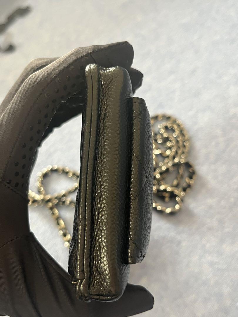 CHANEL シャネル フォンケース 携帯ショルダー  チェーンウォレット