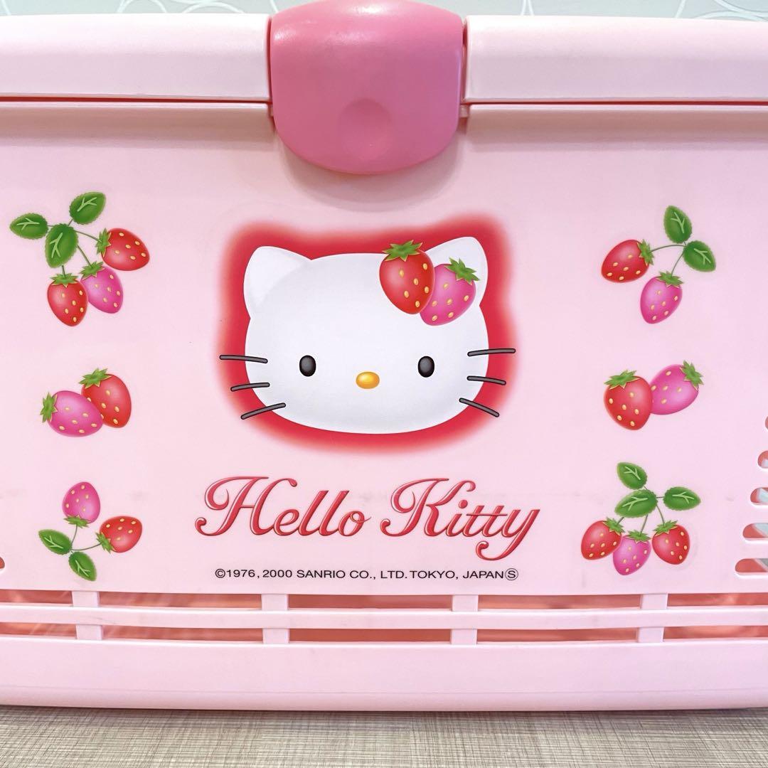 希少　キティ　ピクニックセット　バスケット　重箱　お弁当箱　まとめ売り　レトロ