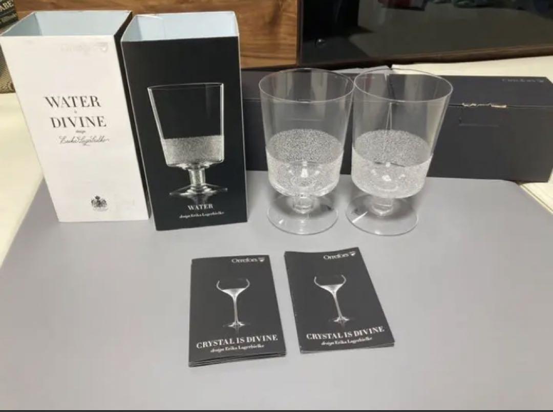 Orrefors Divine Water Glass