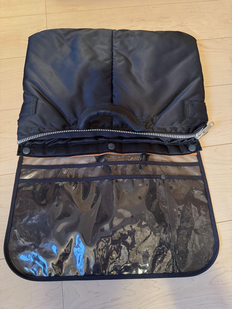 【美品】PORTER ポーター TANKER タンカー ブリーフケース BK