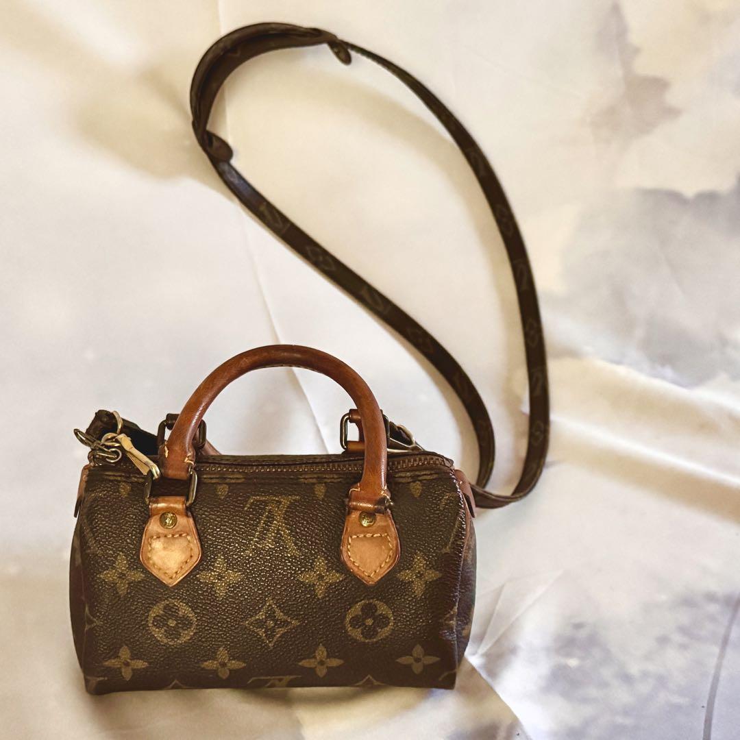 LOUIS VUITTON ミニスピーディ ミニバッグ＆ショルダーモノグラム