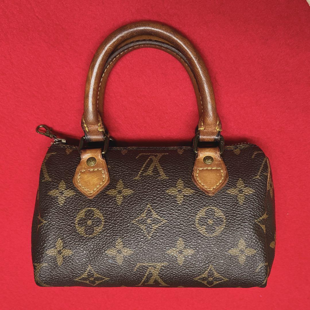 LOUIS VUITTON ミニスピーディ ミニバッグ＆ショルダーモノグラム