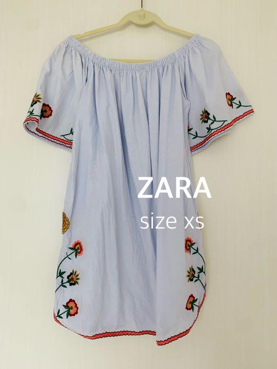 ♦︎ZARA 刺繍チュニック♦︎ - メルカリ ♦︎ZARA 刺繍チュニック♦︎ - メルカリ