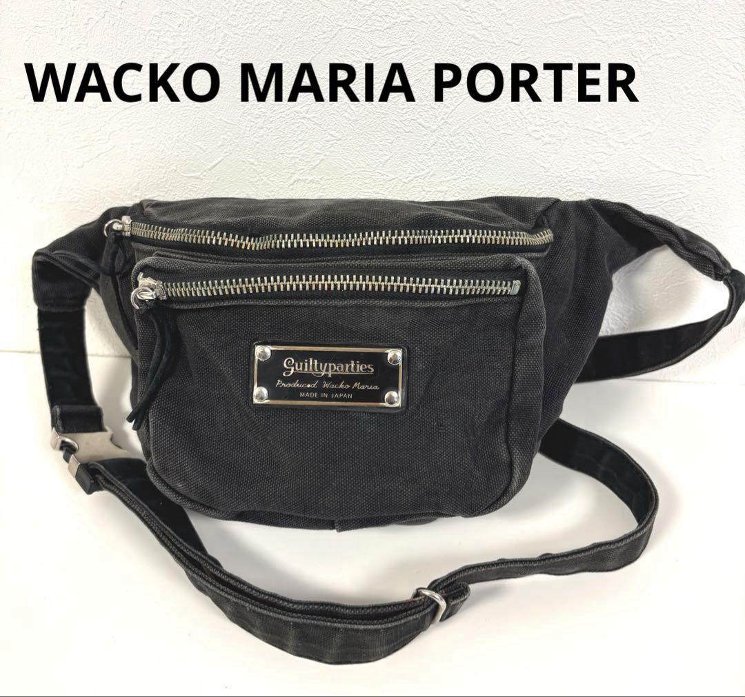 ご*ん様 ポーター✖️ワコマリア　コラボボディバック Amazon.co.jp: WACKO MARIA ワコマリア×ポーター ウエストポーチ