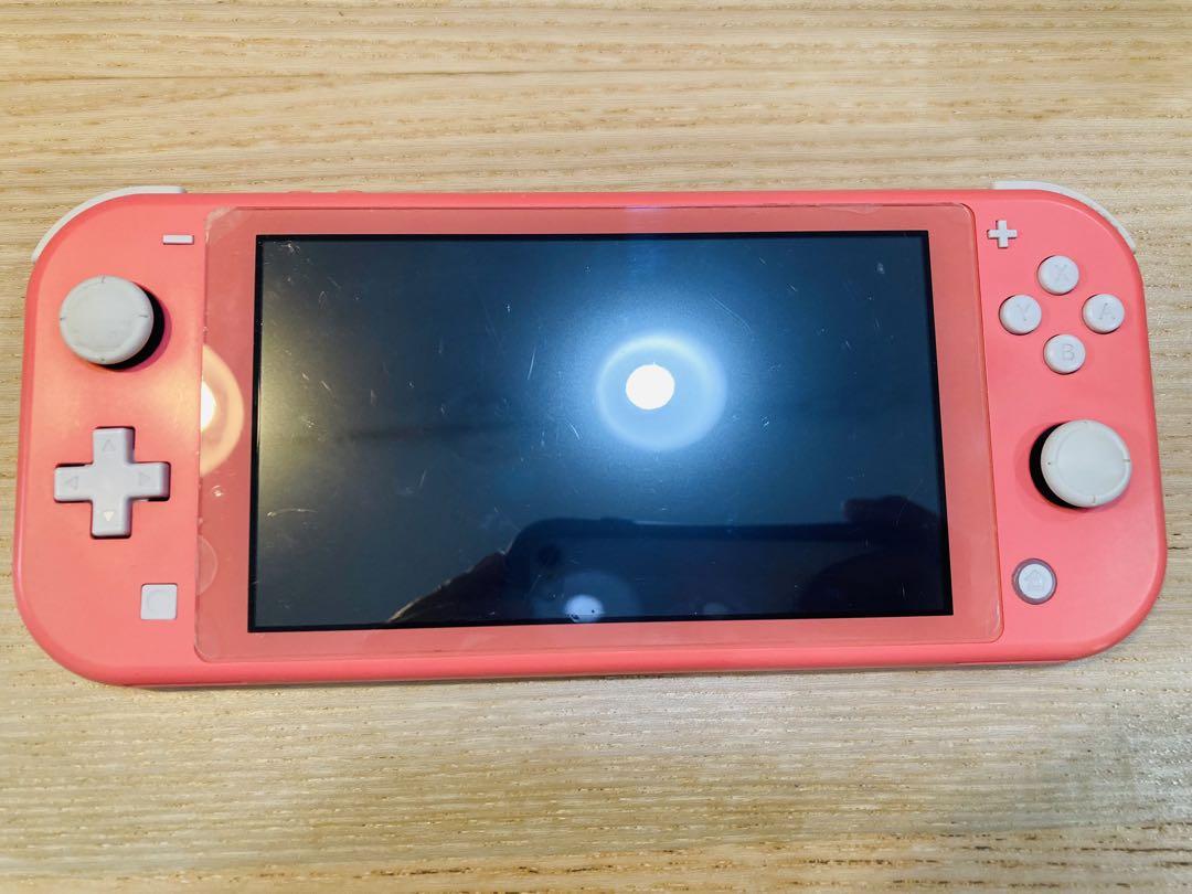 Nintendo Switch Lite コーラルピンク ジャンク品 - メルカリ