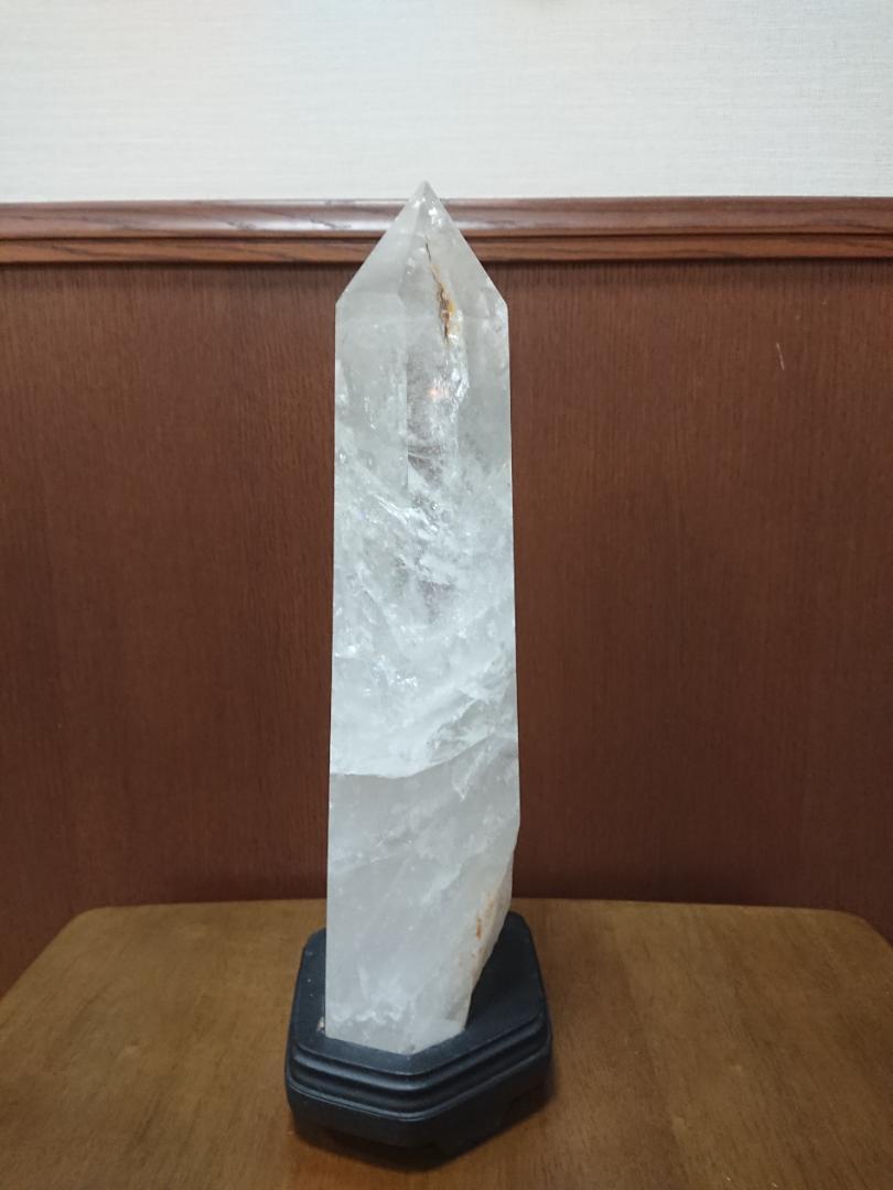 ブラックフライデー半額セール　25,000円　圧巻の巨大水晶柱　8.2キロ