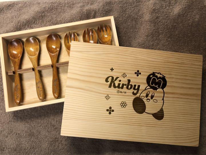 星のカービィ 木製カトラリーセット