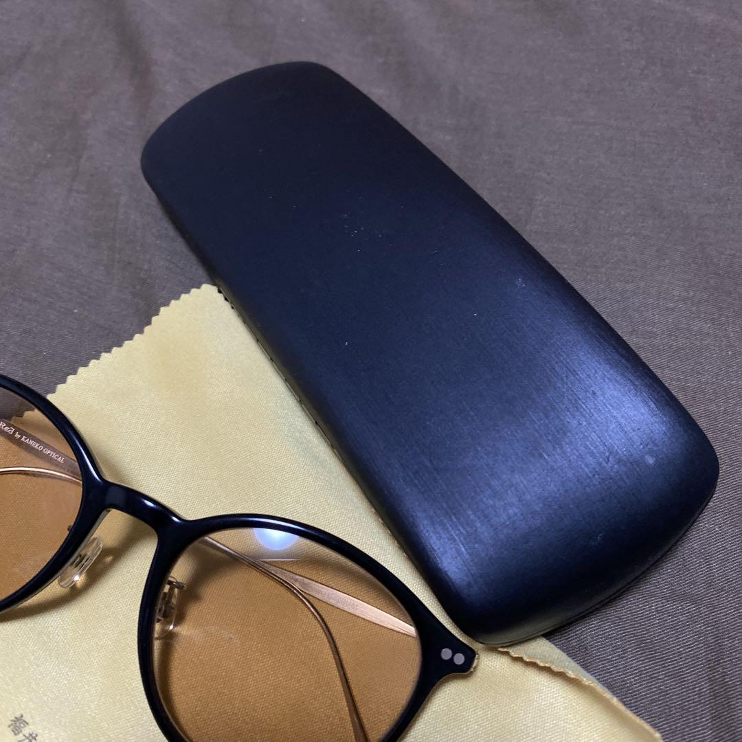 金子眼鏡　サングラス　Titanium