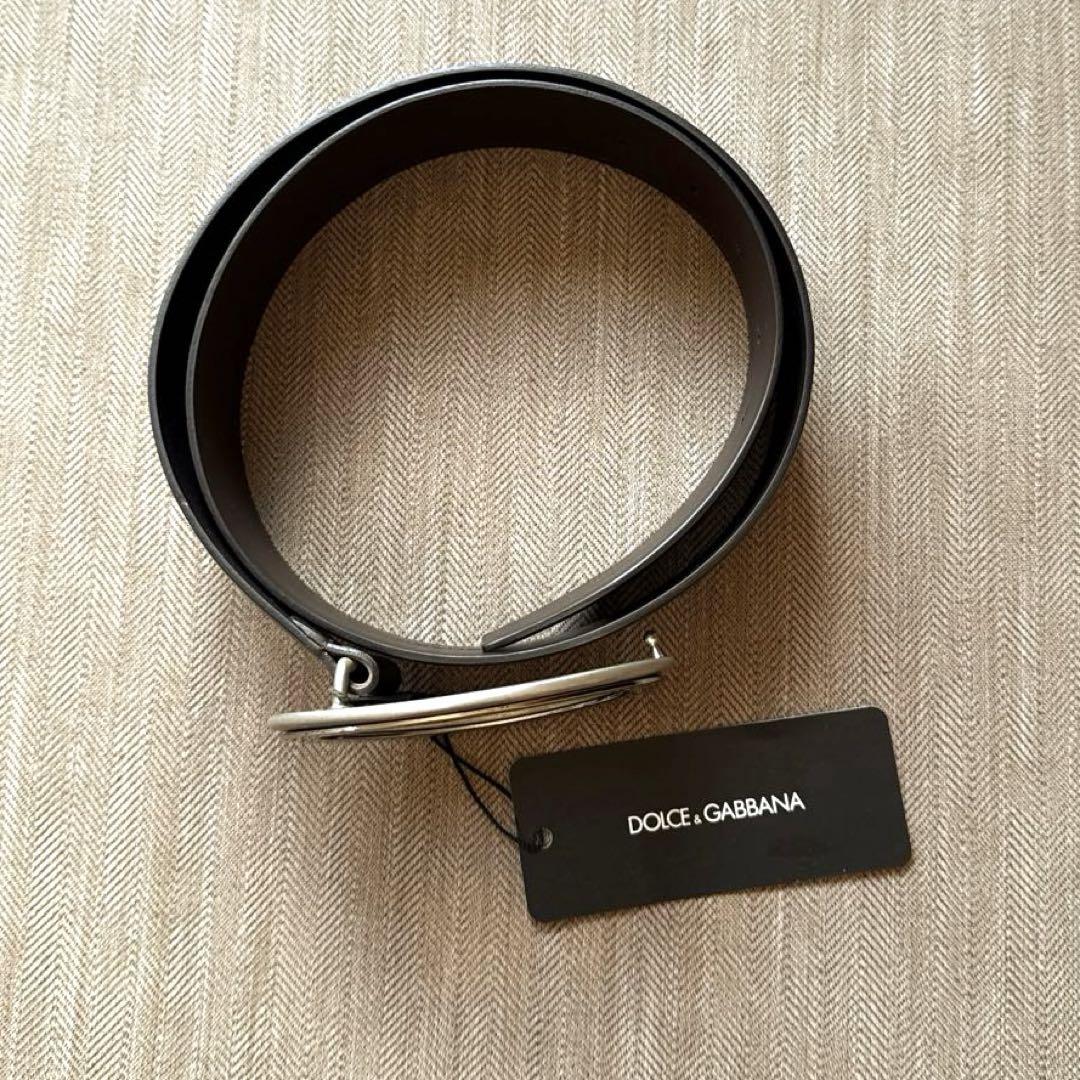 DOLCE&GABBANA ドルチェ&ガッバーナ レザーベルト 90【未使用】