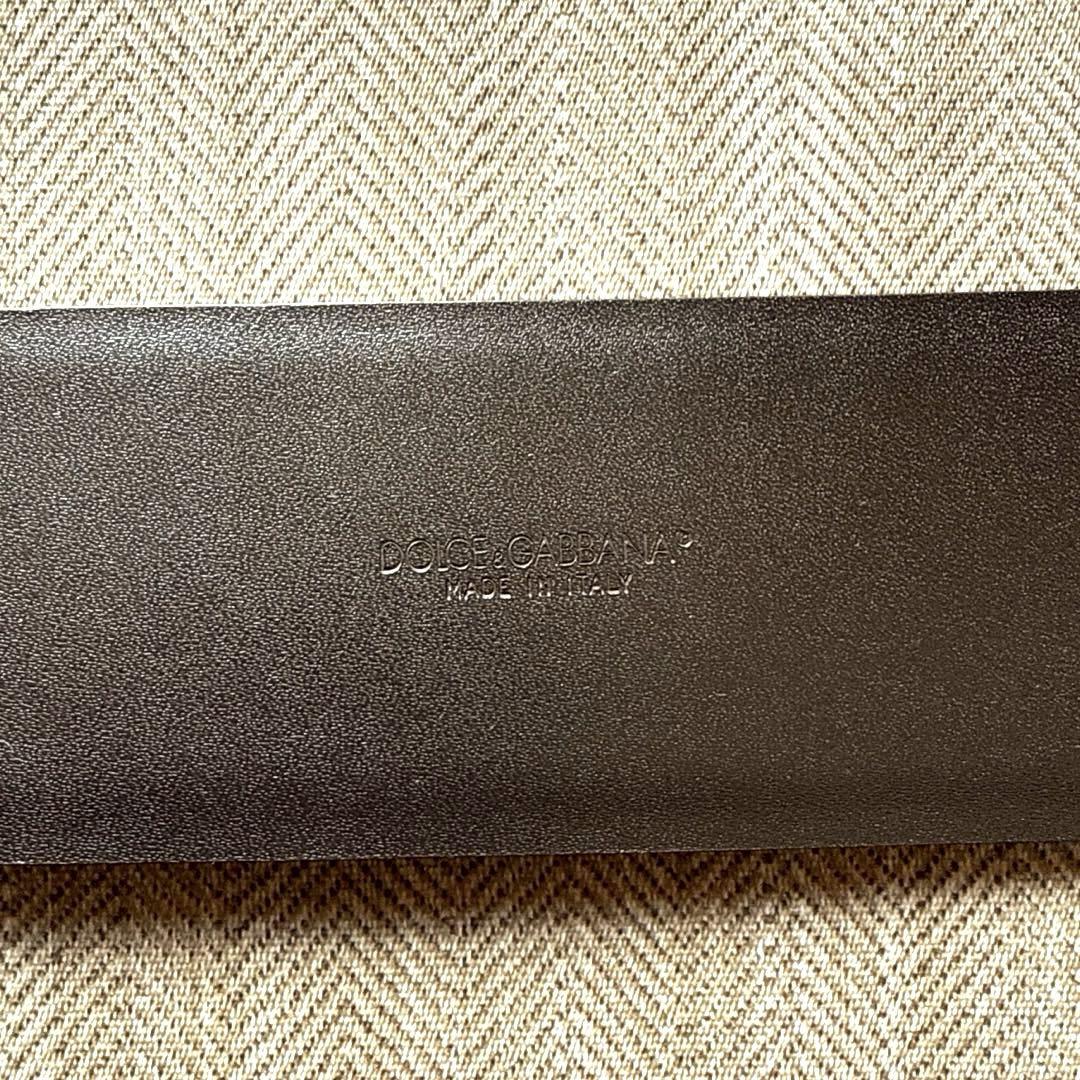 DOLCE&GABBANA ドルチェ&ガッバーナ レザーベルト 90【未使用】