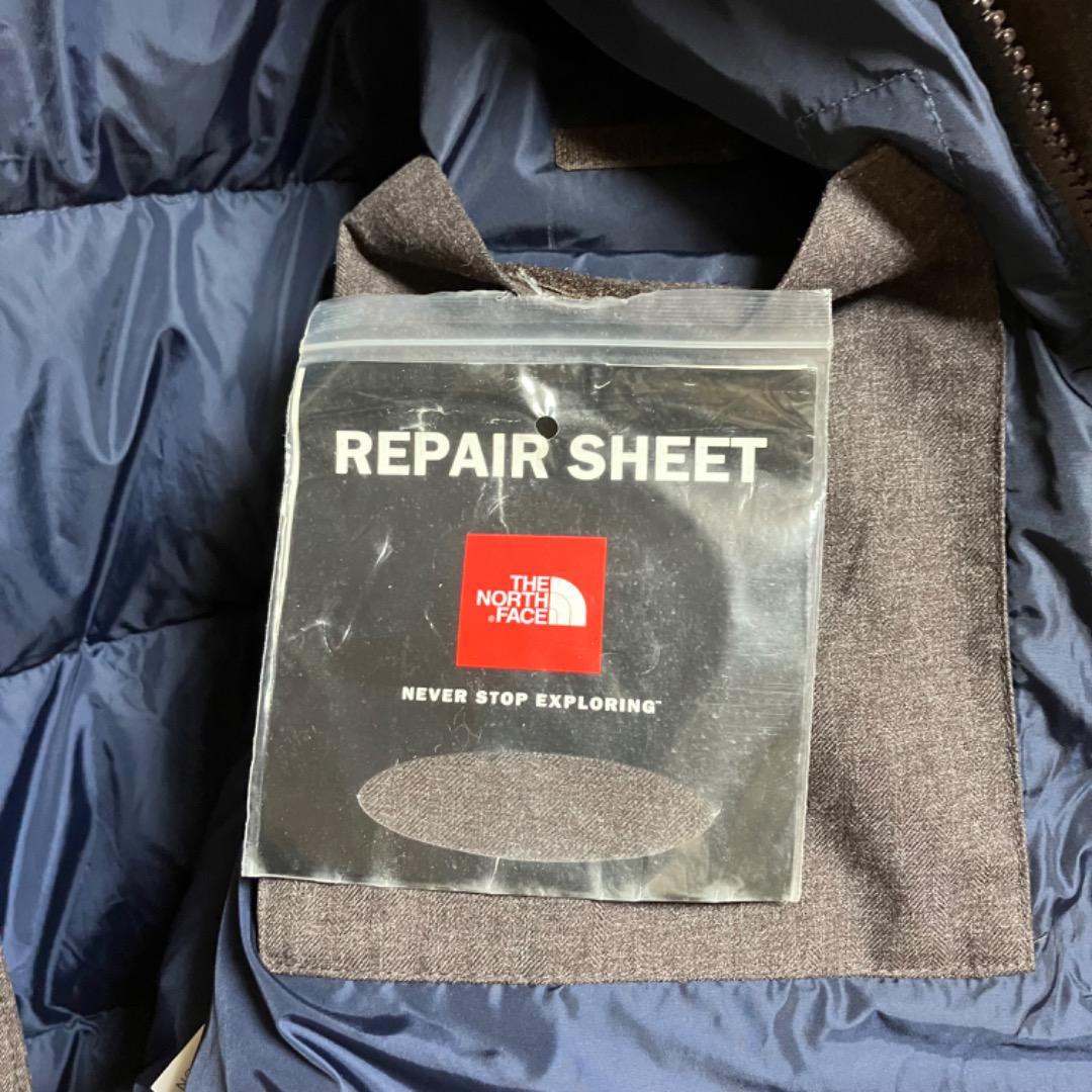 THE NORTH FACE ダウンベスト メンズLサイズ グレー 美品