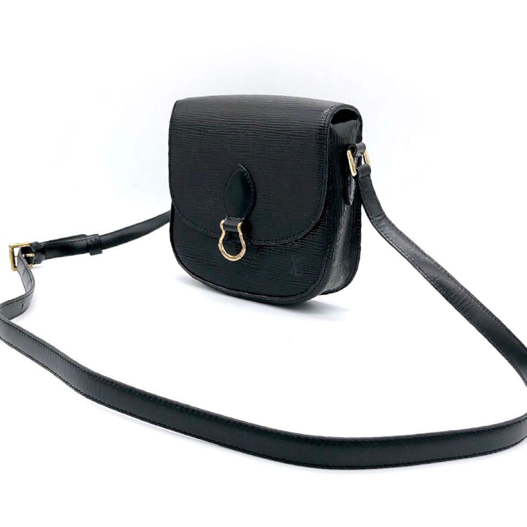 LOUIS VUITTON ミニサンクルー エピレザー ブラック