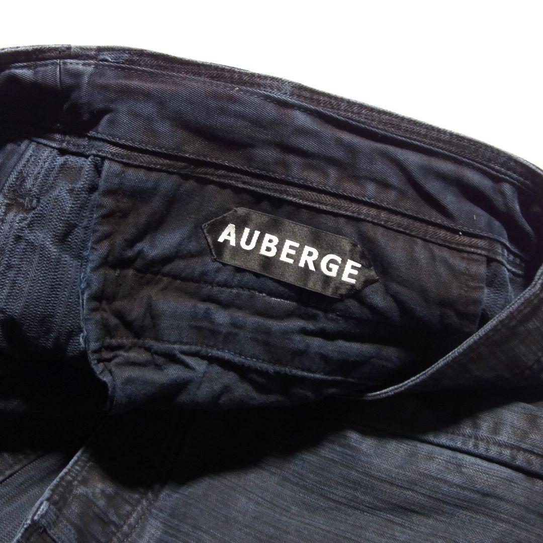 AUBERGE オーベルジュ LILLE 製品染め加工 オーバーパンツ 40
