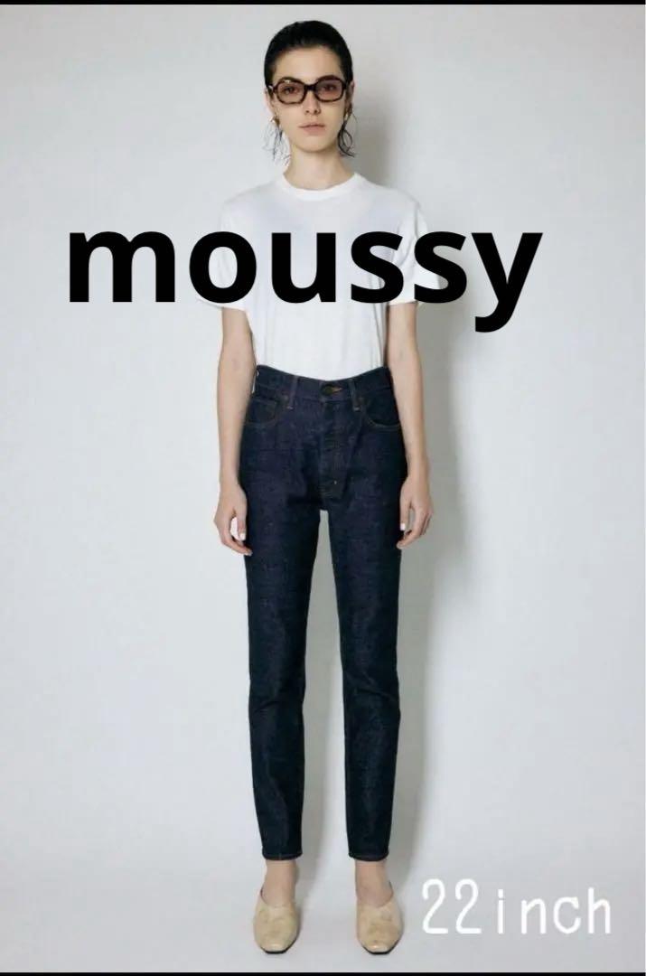 ⭐︎moussy MVSスキニー　ワンウォッシュ1　22inch moussy MVSスキニー ワンウォッシュ 22inch マウジー