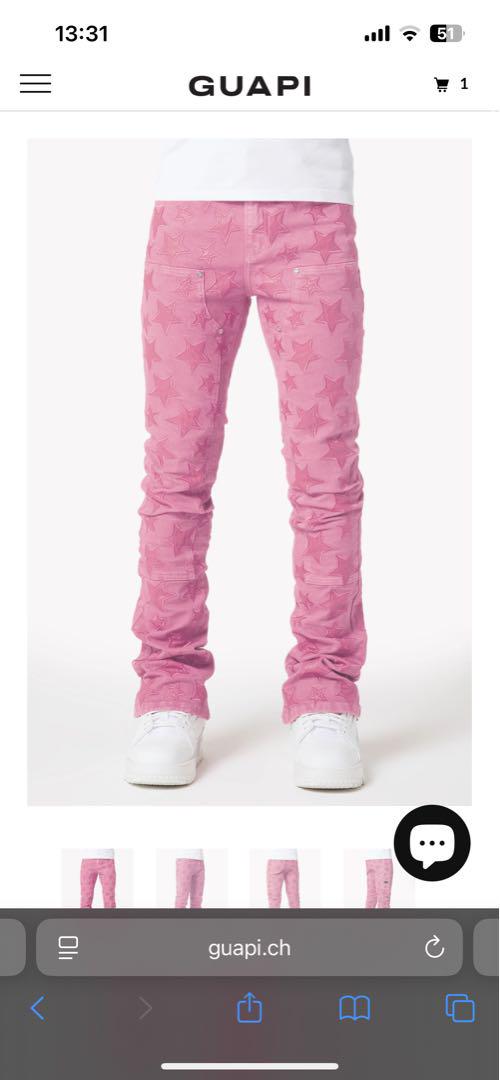 GUAPI グアピ スリムフィットデニムKSUBI PURPLE AMIRI GUAPI グアピ スリムフィットデニムKSUBI PURPLE AMIRI - メルカリ
