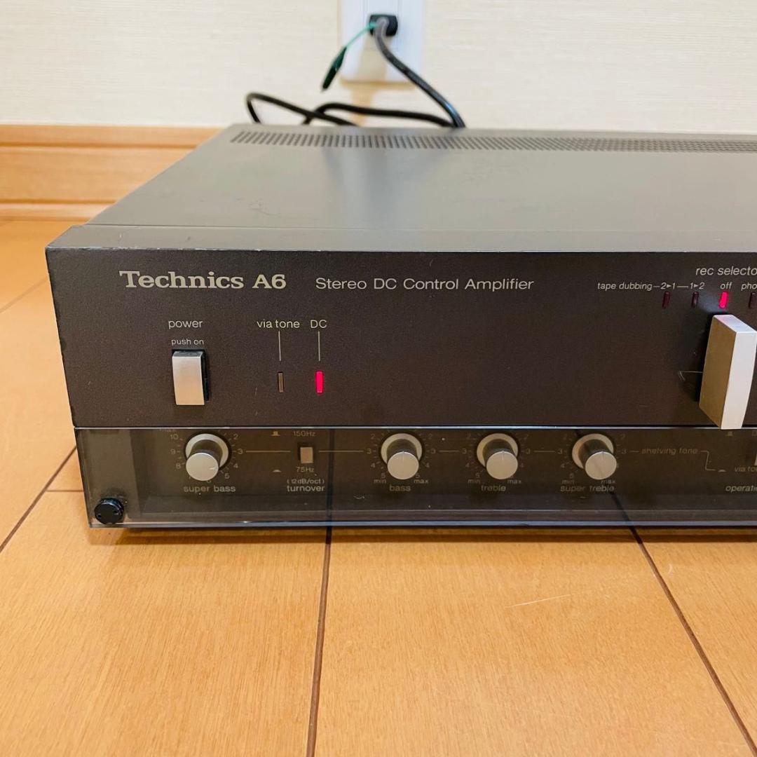 【美品】 【動作品】 Technics DCコントロールアンプ SU-A6