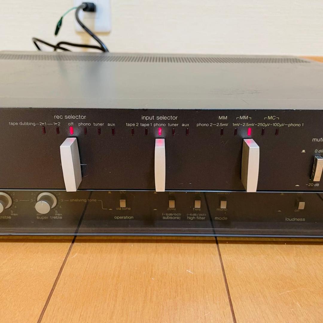 【美品】 【動作品】 Technics DCコントロールアンプ SU-A6
