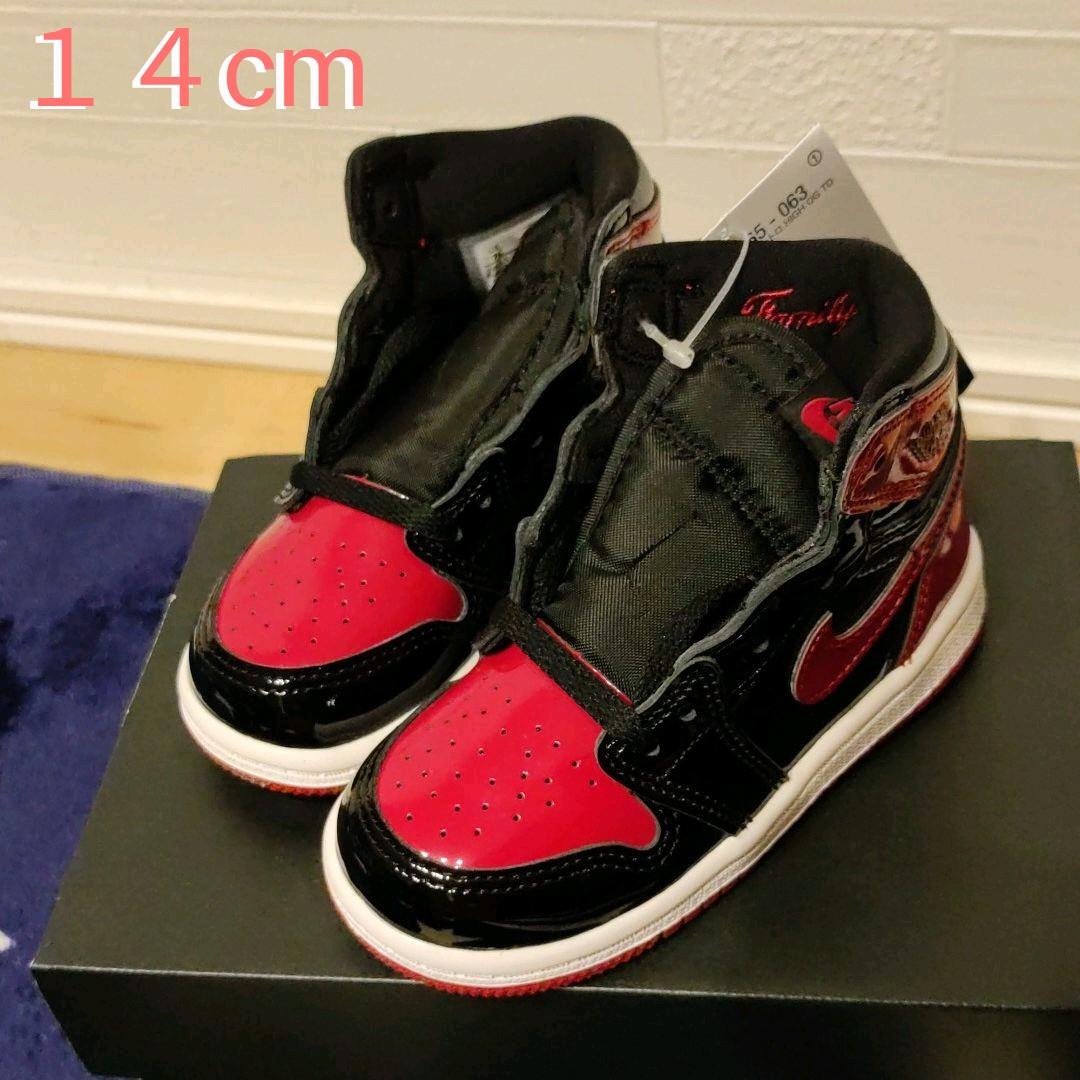 ナイキ エアジョーダン1 Jordan1 PS パテントブレッド 14cm