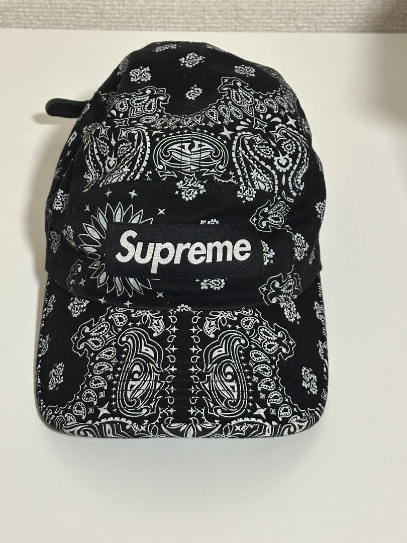 帽子 Supreme Bandana Camp Cap