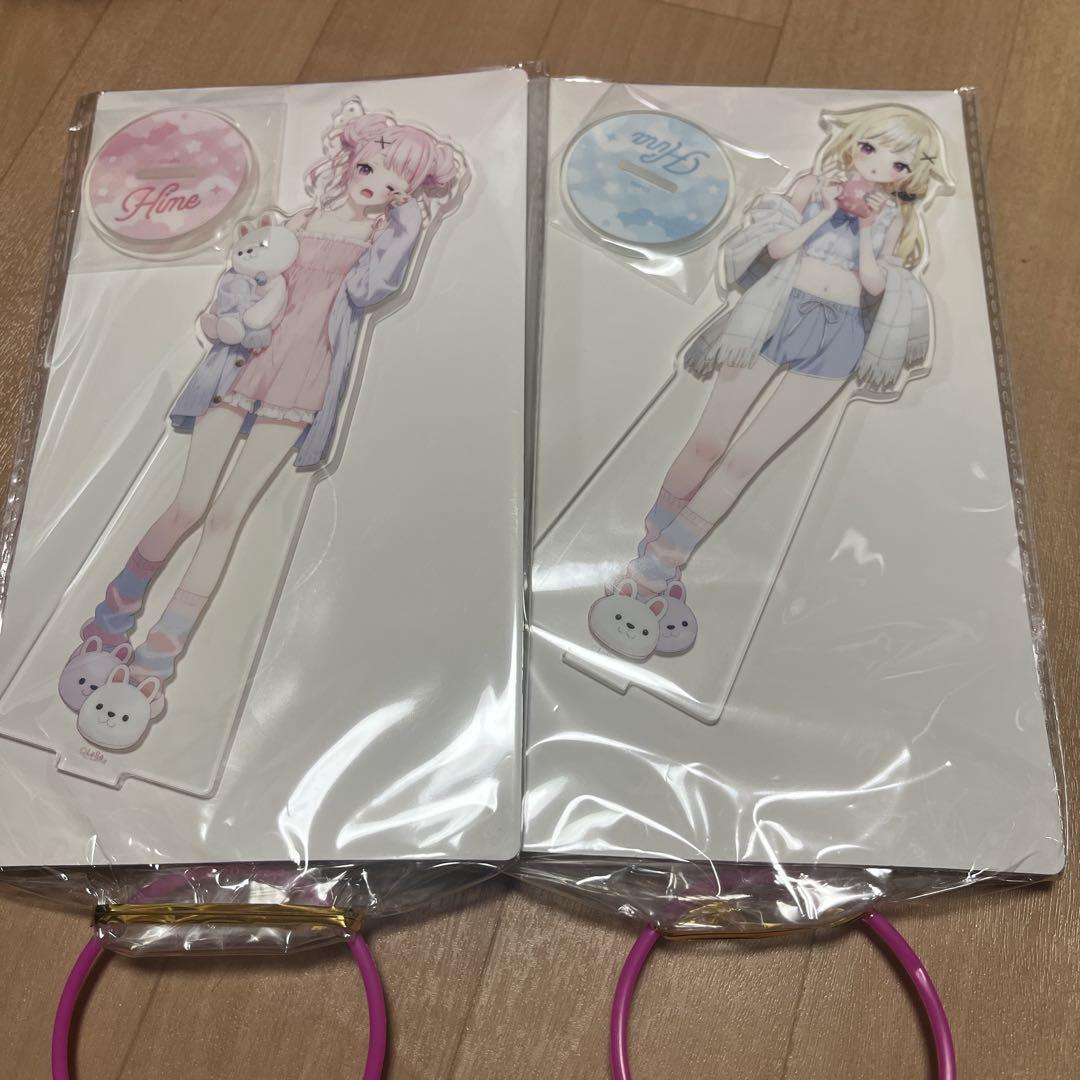 GiGO限定 HIMEHINA ヒメヒナ ビッグアクリルスタンド 2個セット