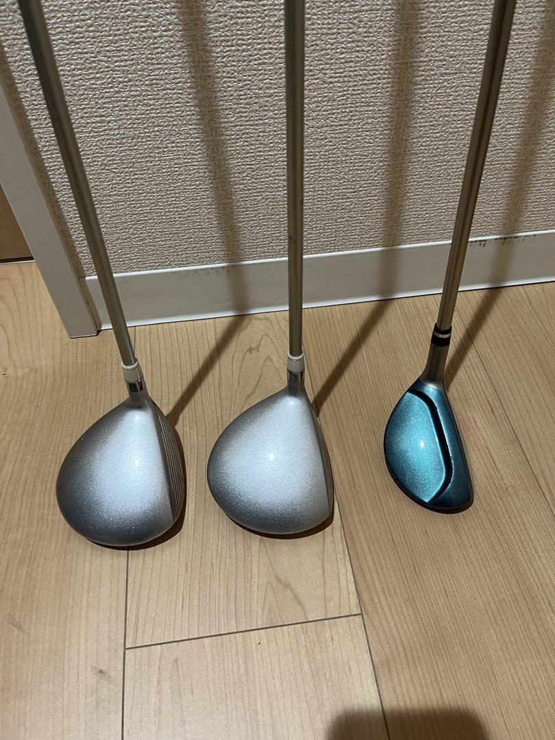 レディース　ユーティリティ、ウッドの2本セット