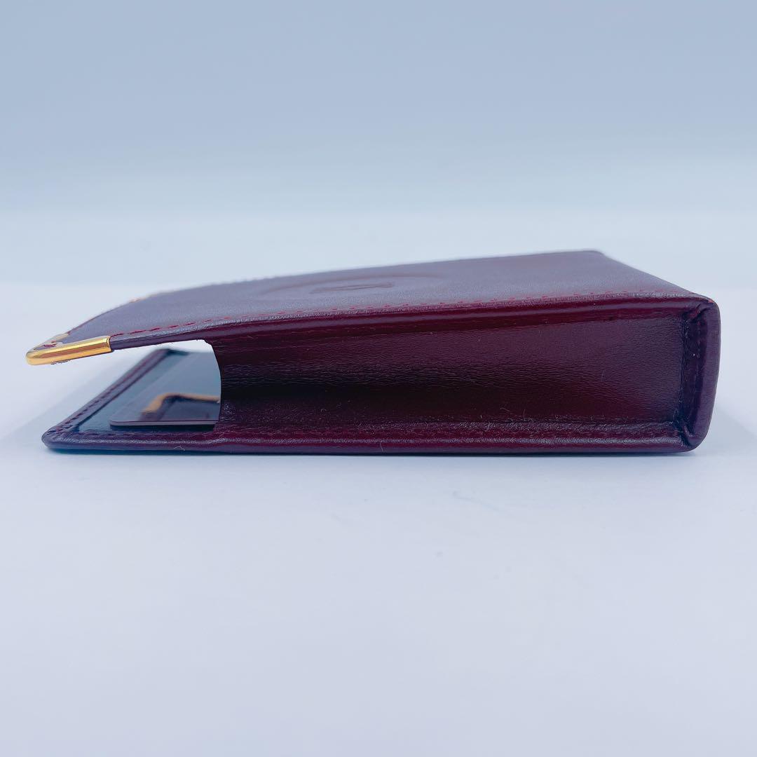 6DM18 Cartier カルティエ シガレットケース マストライン ボルドー 6DM18 Cartier カルティエ シガレットケース マストライン