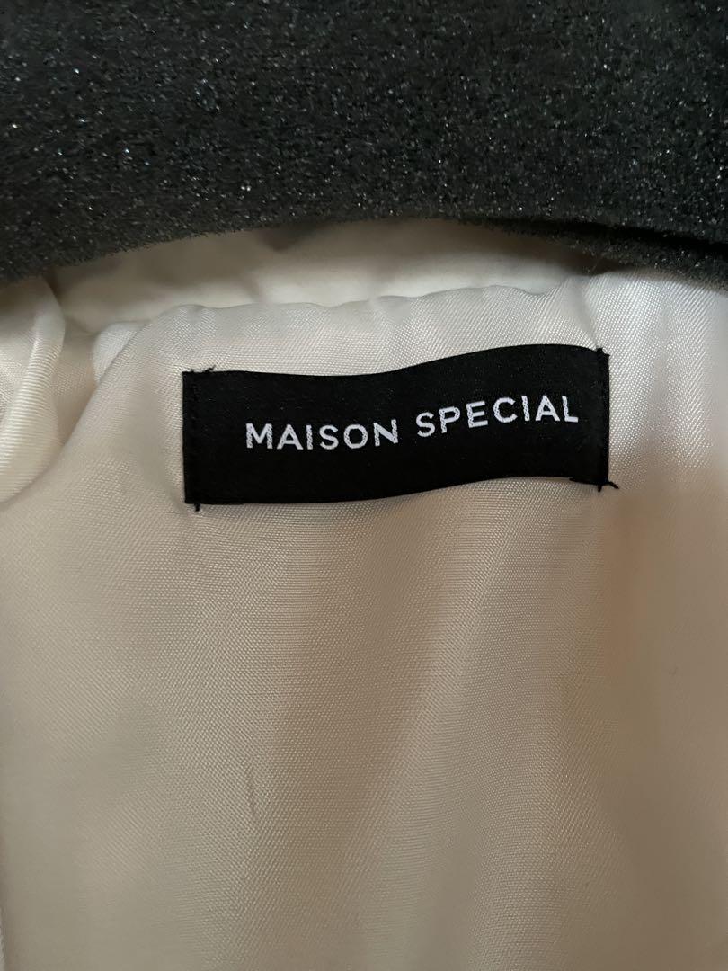 MAISON SPCIALオーバーサイズ2wayロングダウンコート