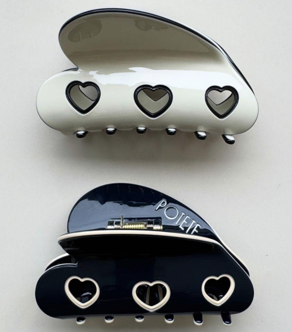 POTETE 3heart clipセット ハートクリップ ポテテ ヘアクリップ