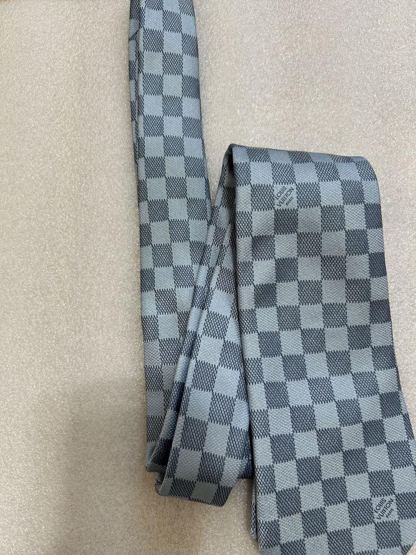 LOUIS VUITTON ルイ・ヴィトン ブランド ネクタイ シルク ダミエ