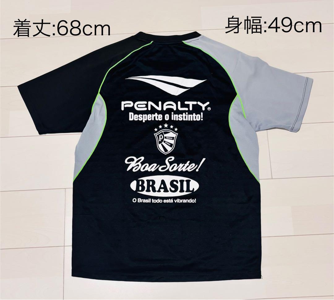 人気ランキング1位～（売れ筋商品） 美品・PENALTY 】サッカー/フットサルシャツ ブラジルデザイン L 応援グッズ