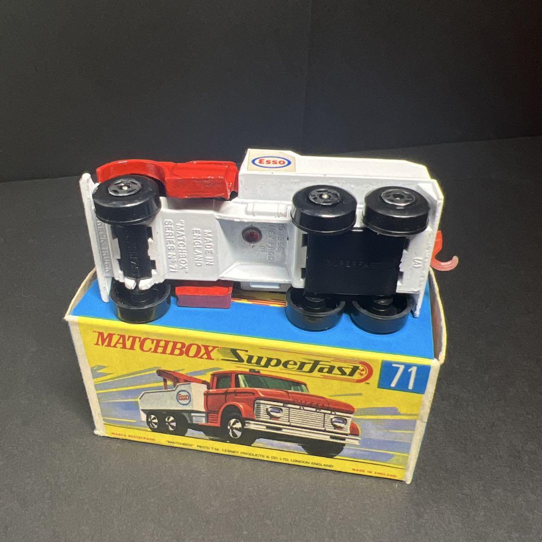 ミニカー MATCHBOX No.71 WRECK TRUCK