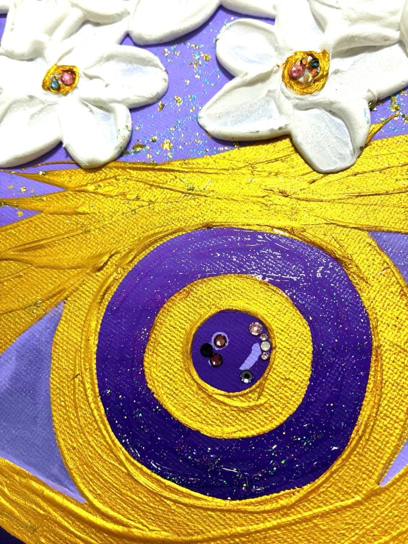 高速配送 開運絵画 龍神様の眼 運気上昇 天からのエネルギー