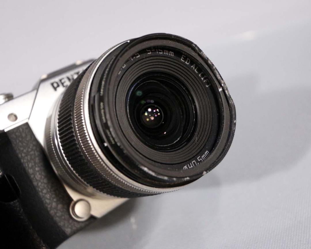 □PENTAX□ミラーレス一眼 Q10 5-15mmレンズ付□訳あり動作品