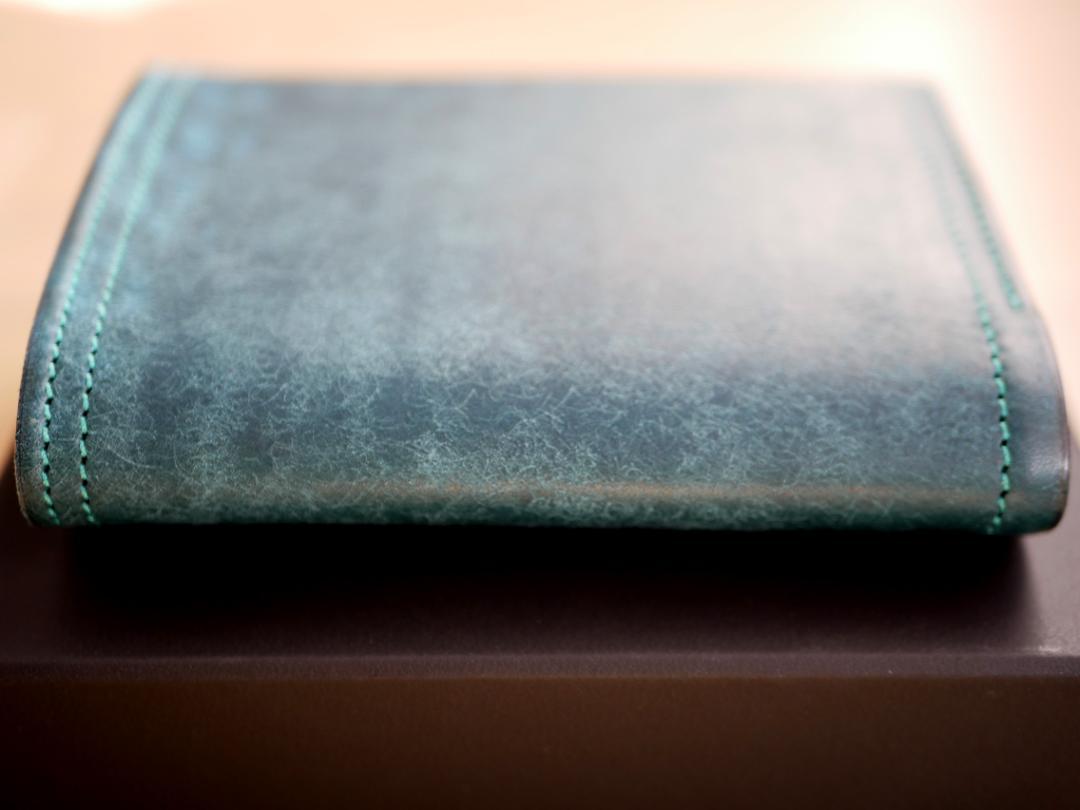 コバルトレザーワークス ハーフウォレット Kururi（クルリ）未使用品