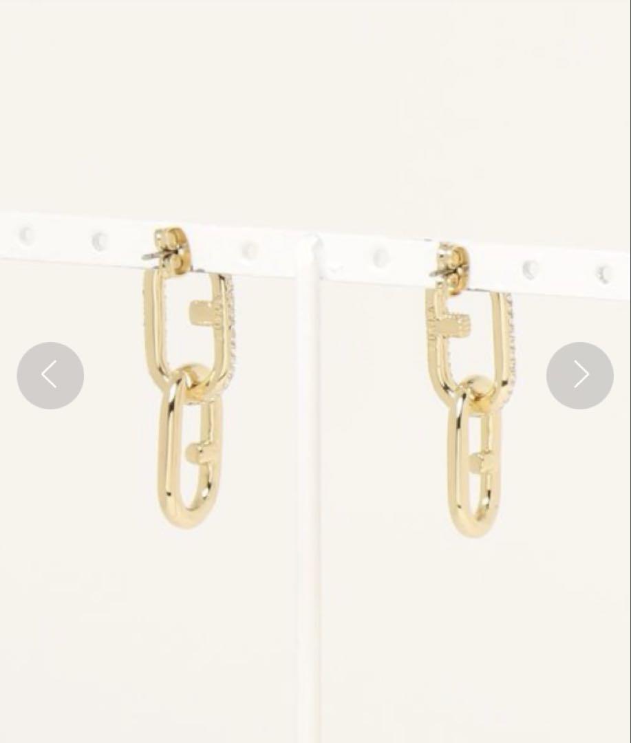 値下げ不可 FURLA 1927 PAVE DROP EARRING
